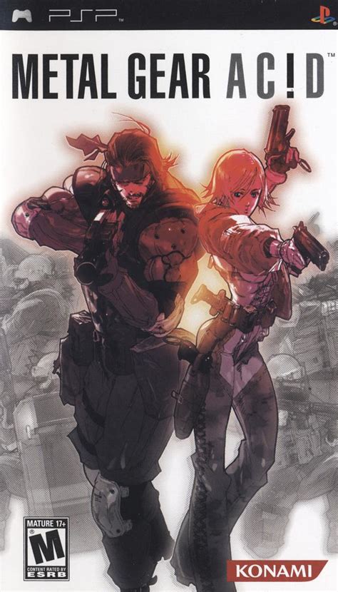 metal gear acid psp box art|metal gear solid acid.